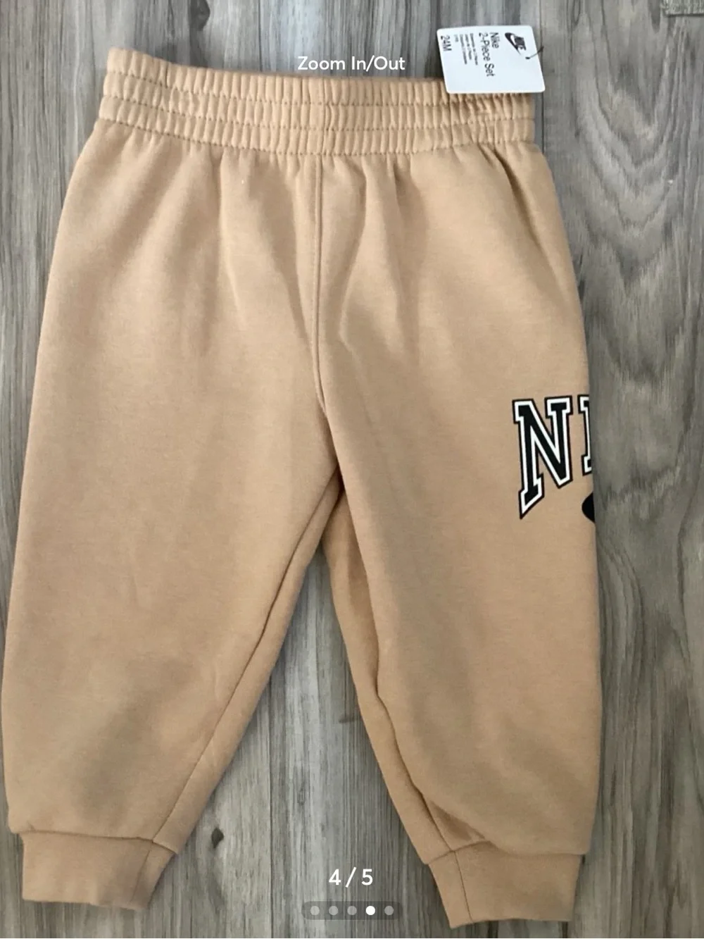 Nike Sweatshirt & Jogger Set boys size 24 months(NWT) ~FIRM, NO OFFERS~ - Picture 4 of 5